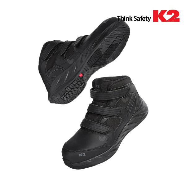 K2-117BK/논슬립화(세제1급+오일2급)/K2/6인치/스트랩/블랙/235~290,300