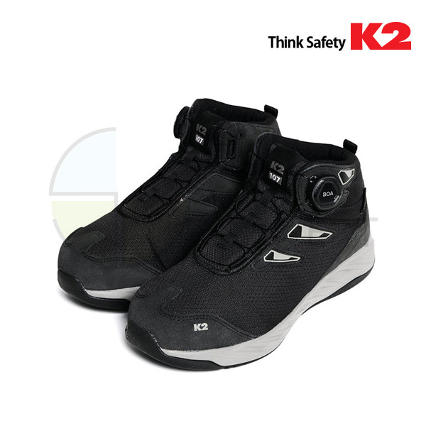 K2-107BK/논슬립화(세제1급+오일2급)/K2/6인치/다이얼/블랙/230~290,300