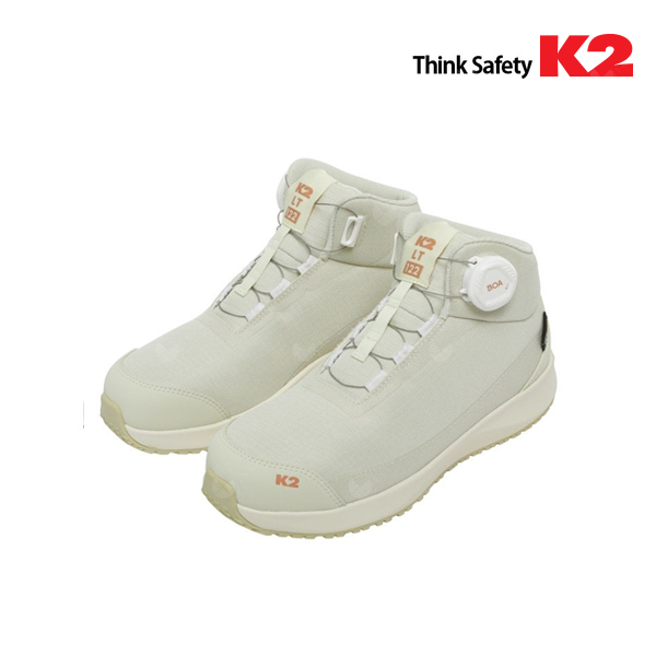 LT-122LB/경량안전화/코듀라메쉬/세제1급/오일1급/K2/6인치/다이얼/L.베이지/220~255(여성)