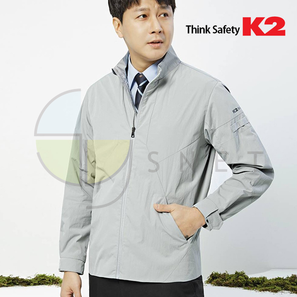 JK-2106(GH)/K2/상의/자켓/사철/나일론100/90~120(5단위)/라이트그레이