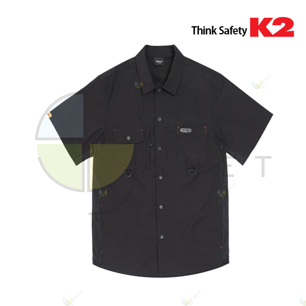 SH-2401(BK)/K2/셔츠/사철/코튼65나일론35/90~120(5단위)/블랙