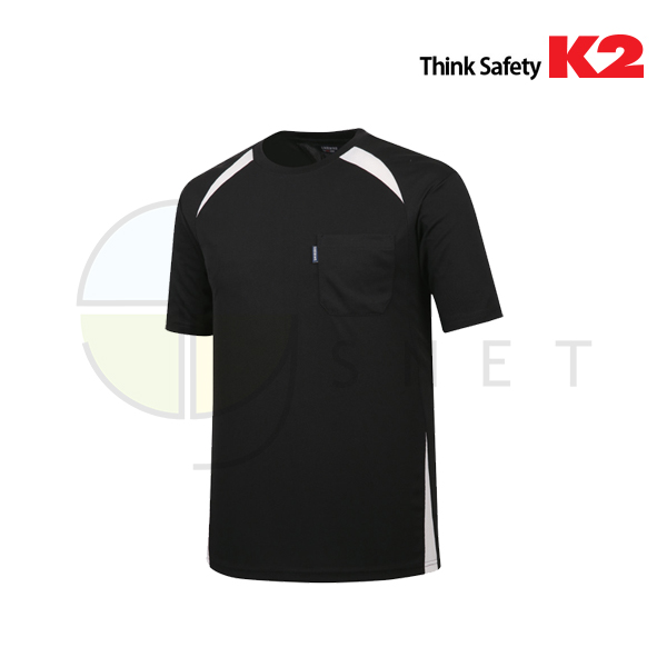 LB2-202BK/티셔츠/춘하/11202BK/반팔셔츠/폴리에스테르/통기/신축/S~4XL/블랙