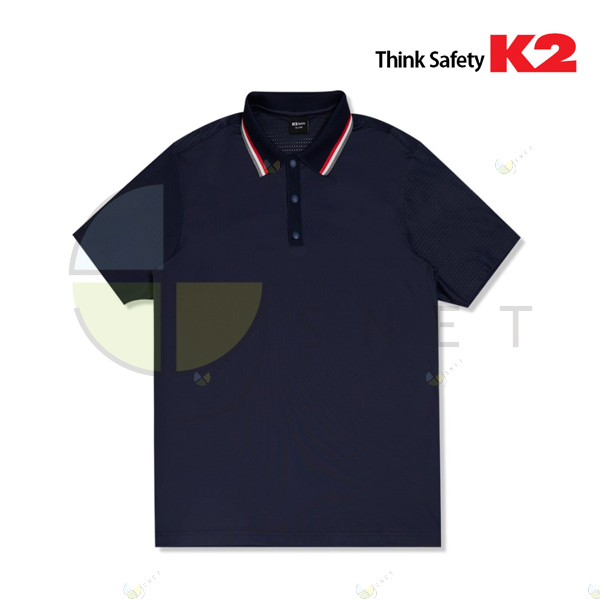 TS-223R/티셔츠/춘추/반팔셔츠/폴리에스테르+에칠렌/흡습속건/통기/S~4XL/네이비