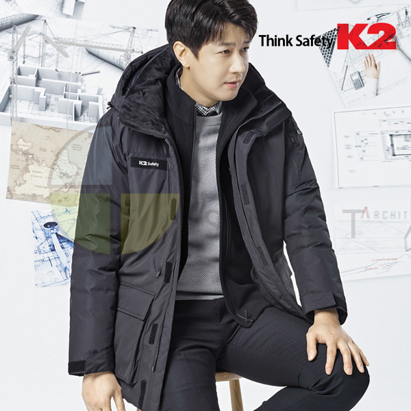 21JK-F103/LB2-F103/K2/상의/동계자켓/내피탈부착/폴리에스터/90~120(5단위)/챠콜그레이