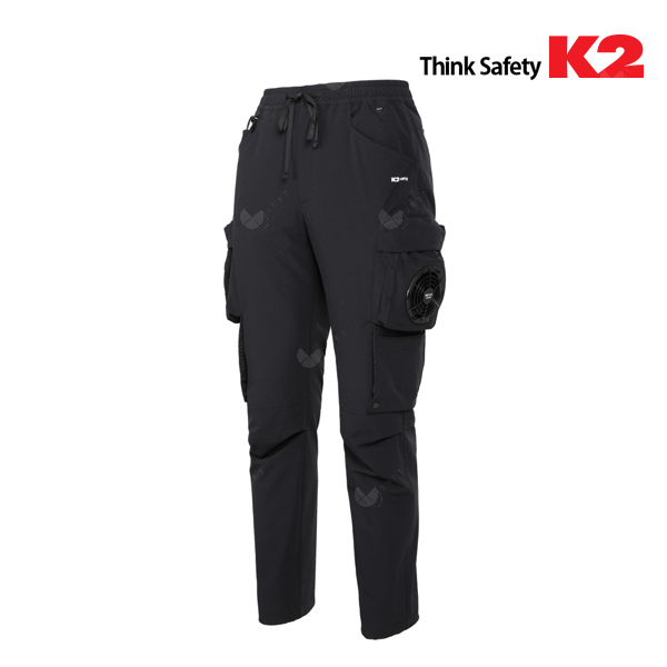 에어윈드팬츠/K2/팬츠/나일론92+폴리우레탄8/팬선풍기부착/D.네이비/S,M,L,XL,2XL