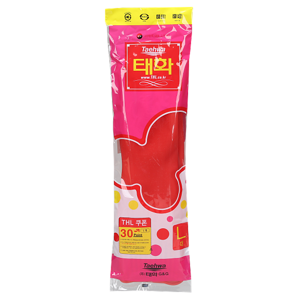 장갑/ 태화 / 고무장갑 / 레드 / L / 대 / 434505