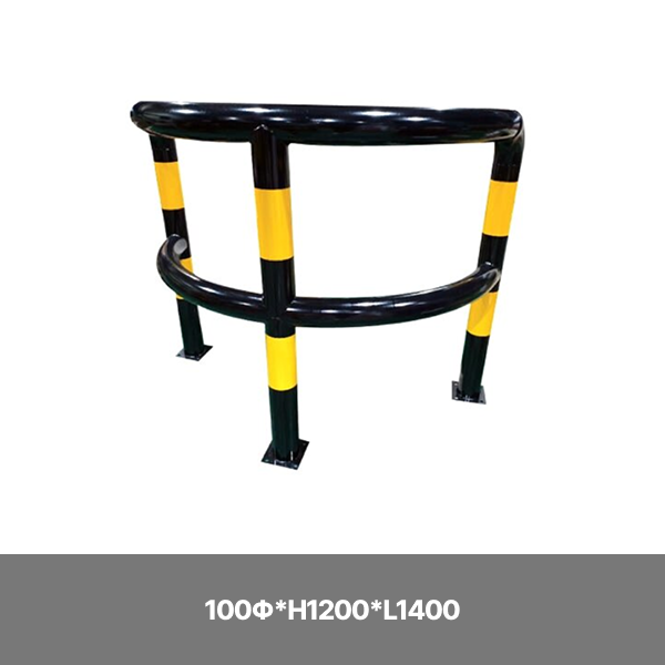 스틸 라운드볼라드/앙카식/100Φ*H1200*L1400/주문제작/앙카포함/3515-0230-001