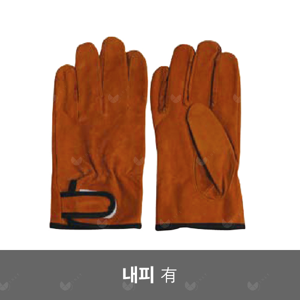 알곤장갑(견피)/SK-311/내피有/브라운/250mm/1켤레