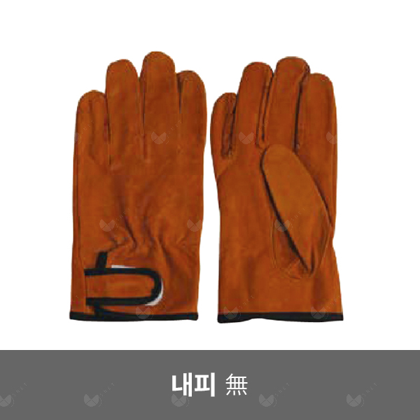 알곤장갑(견피)/SK-311/내피無/브라운/250mm/1켤레