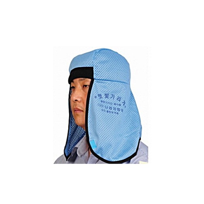 햇빛가리개/하늘색/나라/free사이즈/오픈형/1개