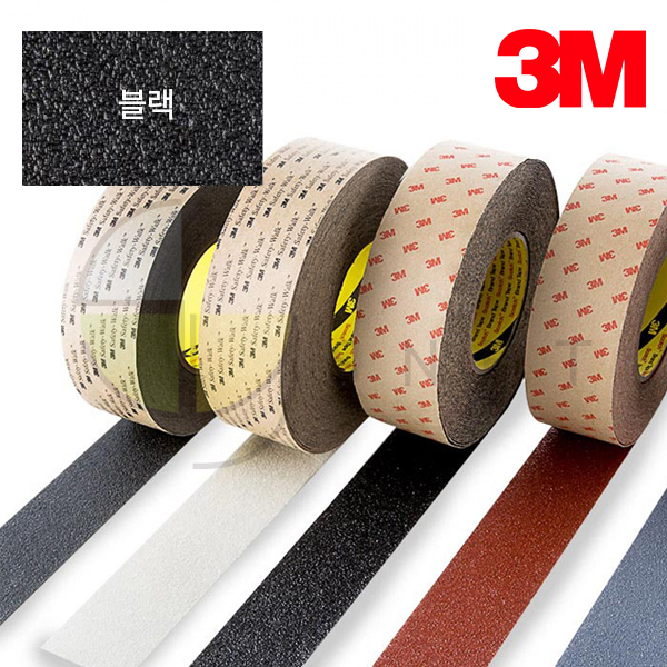 3M 보급형논슬립 검정 50X15M / 검정
