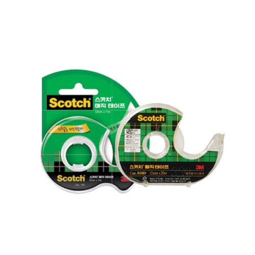 3M 스카치 매직테이프 810D, 12mm*20m / 8801230606923