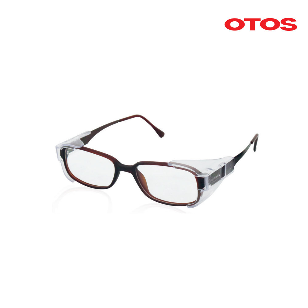 M-653/보안경/OTOS/철테안전안경/무색