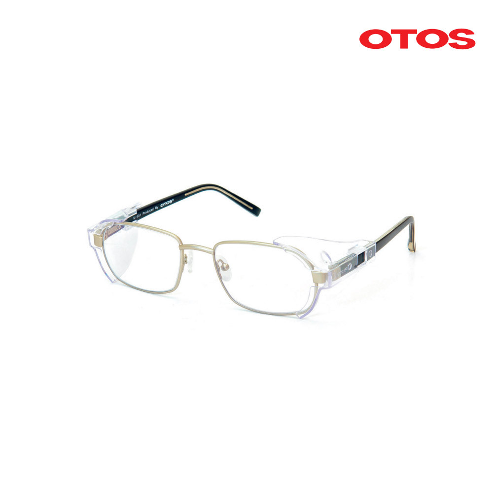 M-651/보안경/OTOS/철테안전안경/무색