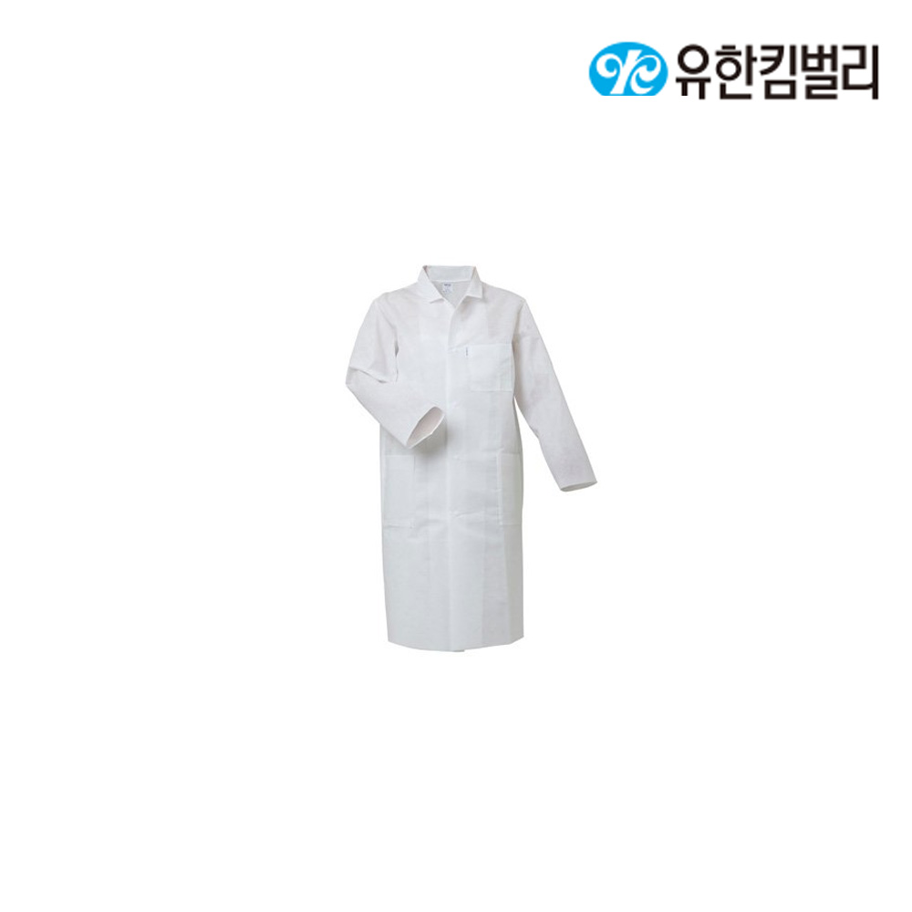 4306280/실험실용가운/화이트/대형/인증없음/SMS/크린가드/YK/24벌(박스)