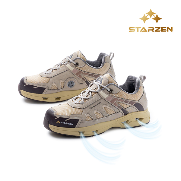 SZ-118/4인치/스타젠/미끄럼방지1급/P토캡+끈/합성피혁/베이지/230~300