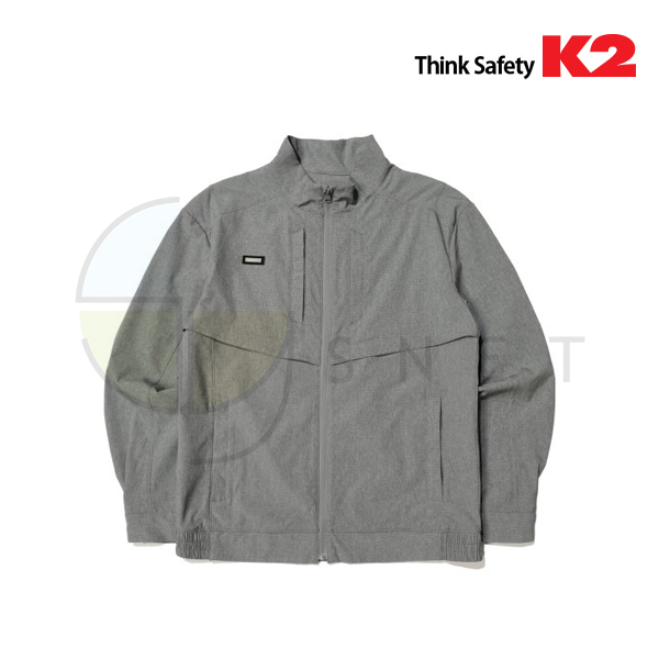 JK-4103/K2/자켓/폴리98+폴리우레탄2/스판메쉬원단/L.그레이/90~120
