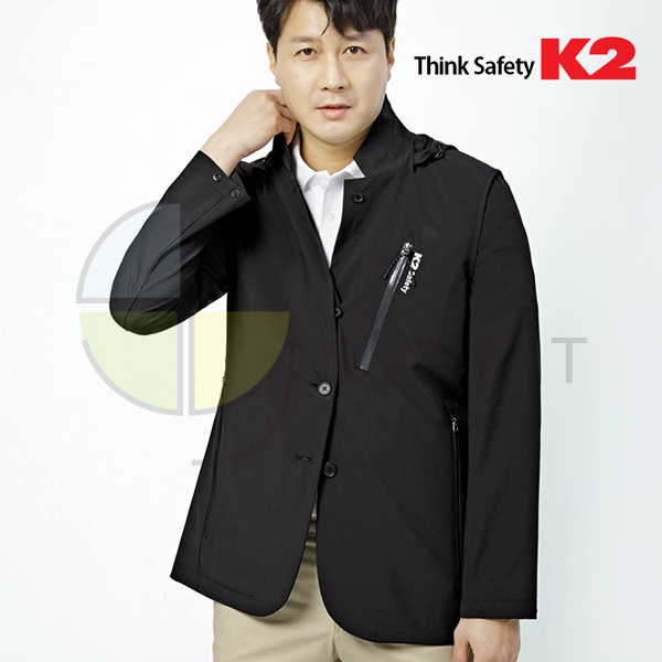 JK-2111(슈트)/K2/상의/자켓/사철/폴리에스터88+스판12/95~120(5단위)/블랙