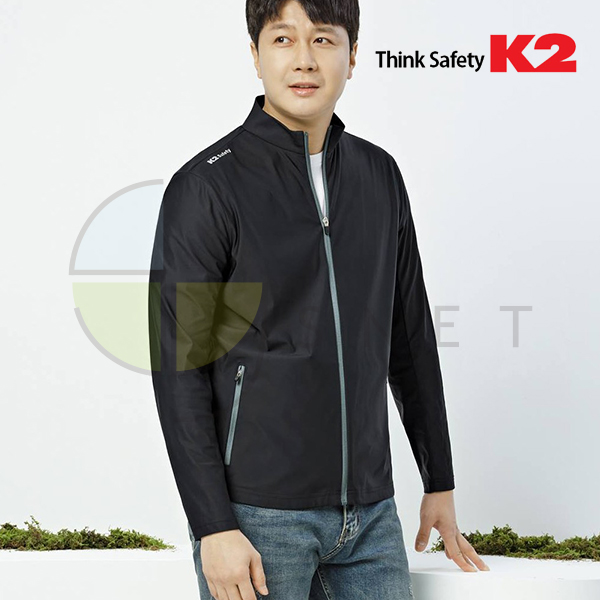 JK-2109(BK)/K2/상의/자켓/춘추/나일론84+폴리우레탄16/90~115(5단위)/블랙
