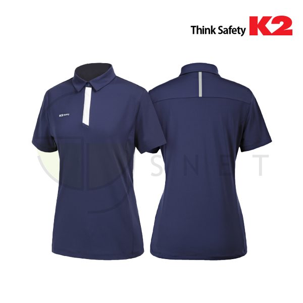 TS-3201/K2/티셔츠/폴리에스터94+폴리우레탄6/여성용/네이비/85~105