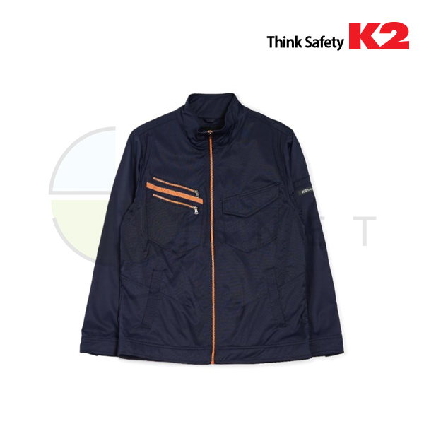 21JK-A162R/K2/상의/작업복/사철/폴리에스터+나일론/105~115(5단위)/네이비
