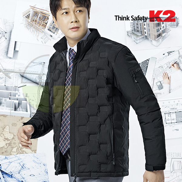 21JK-F102/LB2-F102/K2/상의/동계자켓/폴리에스터/슬림핏/90~120(5단위)/블랙