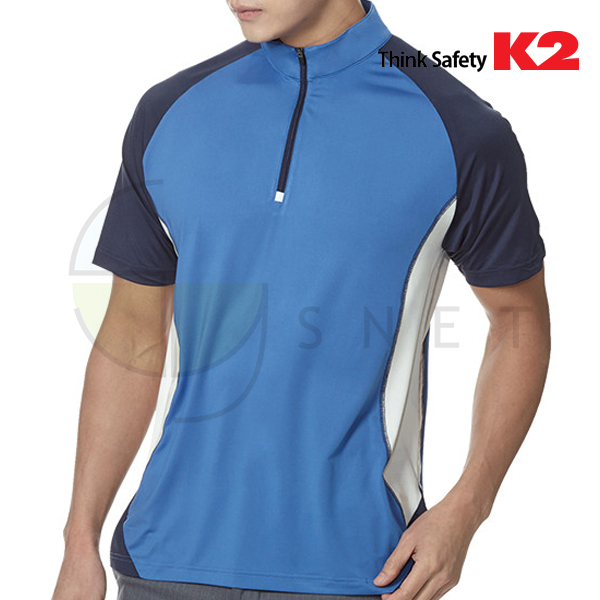 LB2-215/티셔츠/춘하/14215/반팔셔츠/폴리에스테르/통기/신축/S~4XL/블루