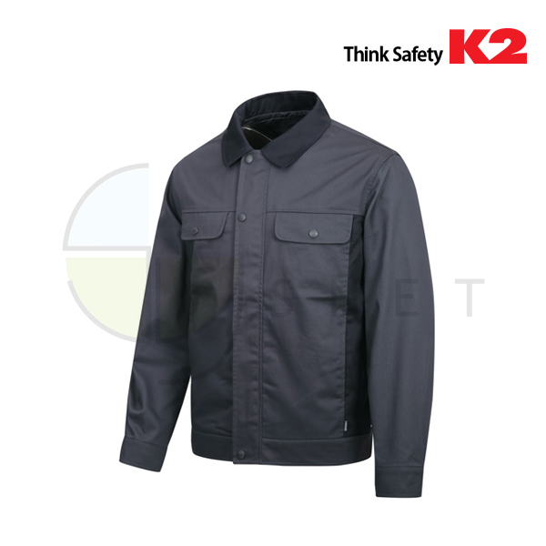 LB2-F152/상의/사철/11152/사계절작업복(상)/폴리+코튼/반사기능/M~3XL/D.그레이