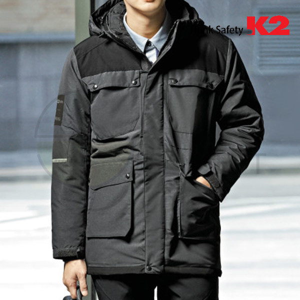 21JK-F138R/K2/상의/동계자켓/후드탈부착/반사기능/폴리에스터+나일론/90~120(5단위)/챠콜