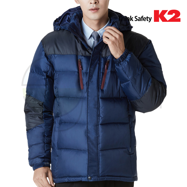 LB2-F123(13123)/자켓/겨울/LB/폴리에스터/탈부착후드/제전안감/네이비