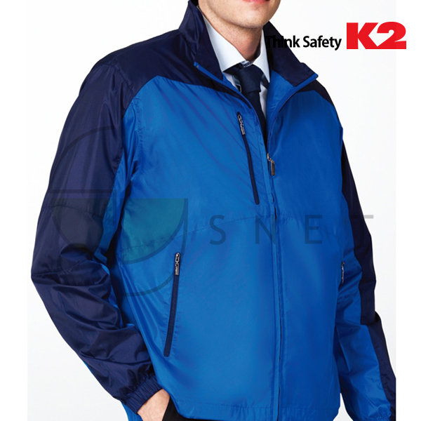 LB2-116/상의/춘추/14166/자켓/폴리+PU/생활방수/반사/S~4XL/블루