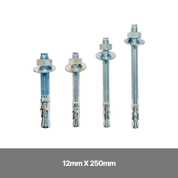 웨지앙카 / 12mm X 250mm / 스틸볼라드,앙카지주/1080-0020-009
