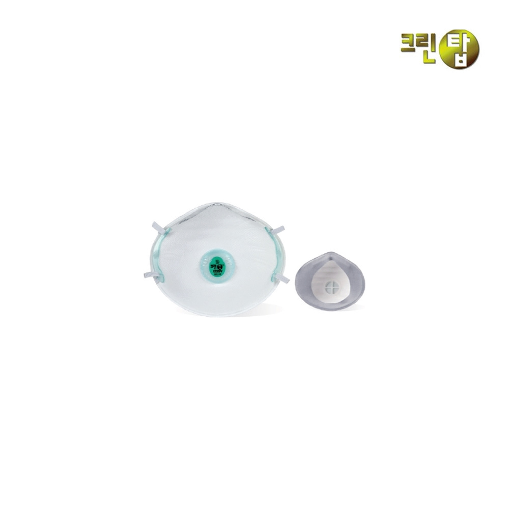 C228VWB/2급/크린탑/분진&미스트/기본형+밸브&걸고리&원형밀착포/3중/10(카톤)